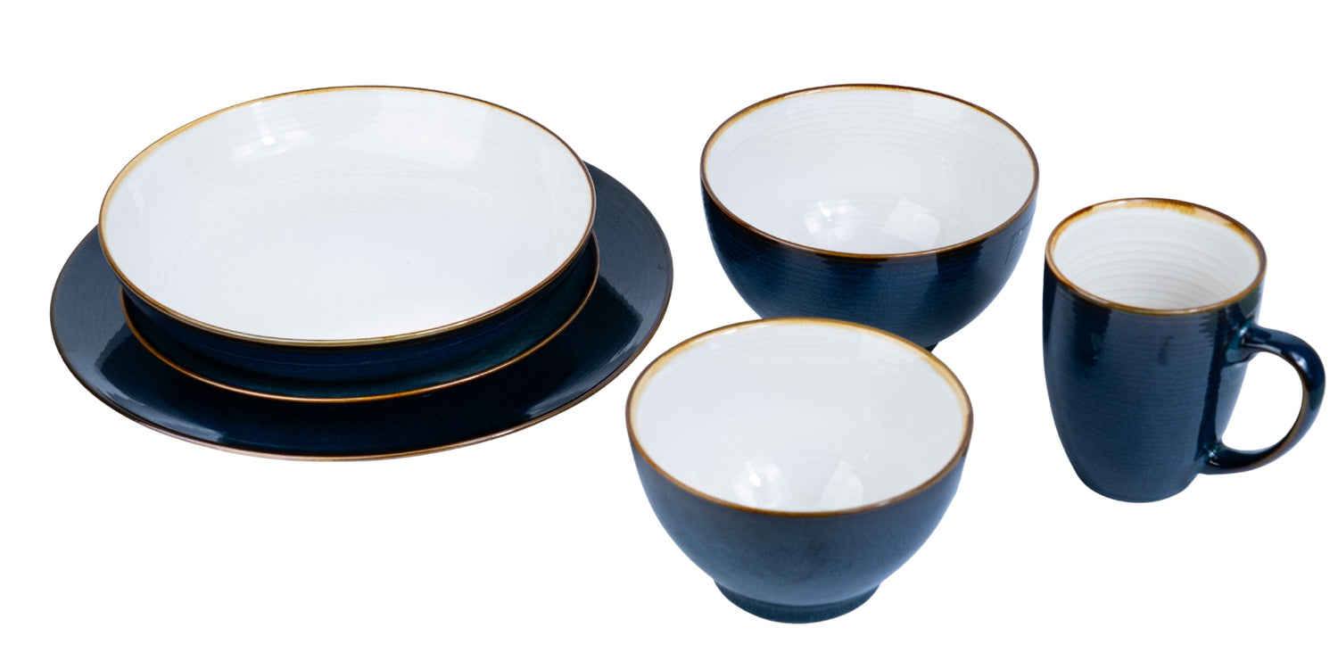 Degradê Azul e Branco