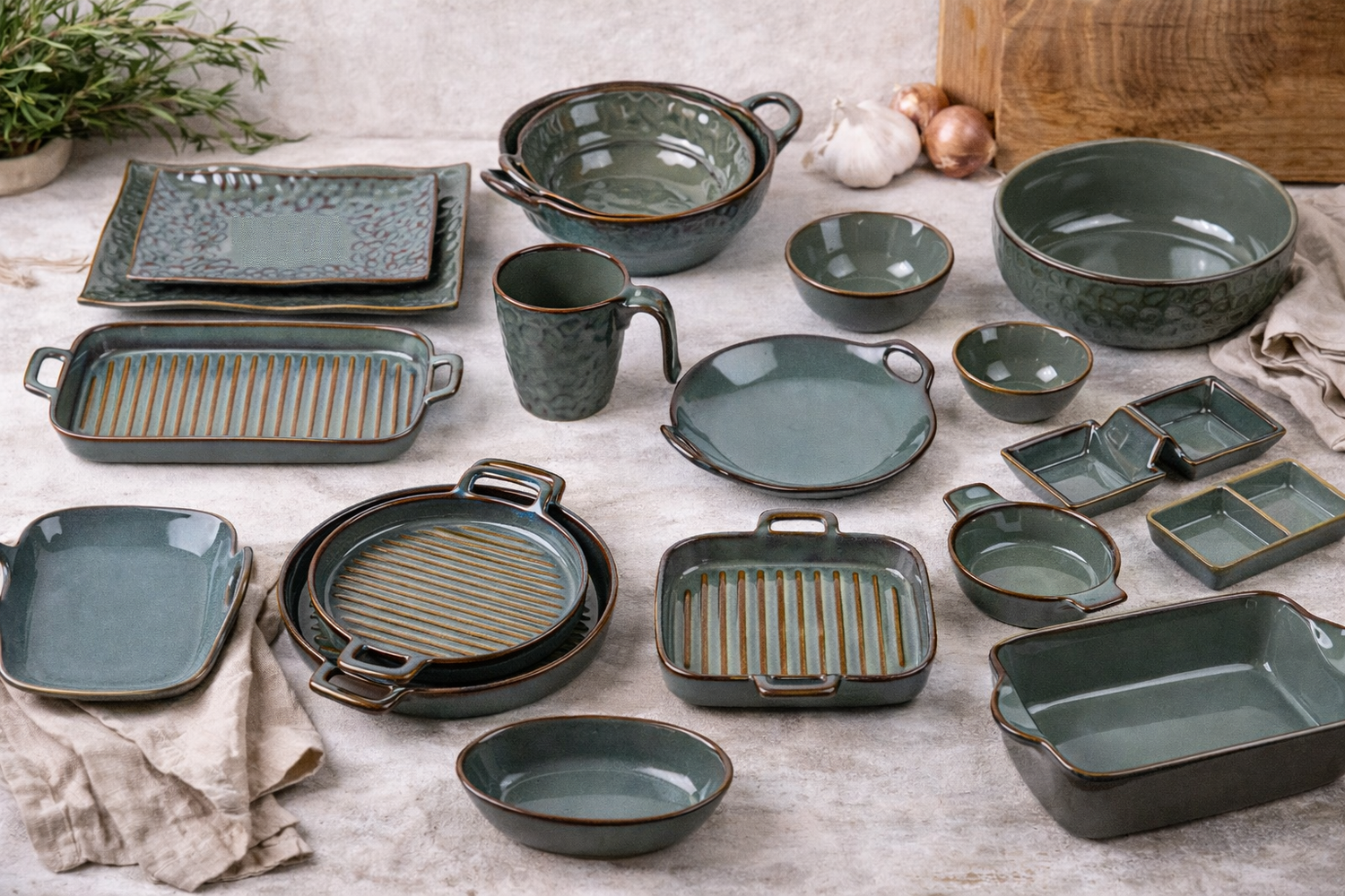 Coleção Verde Jade