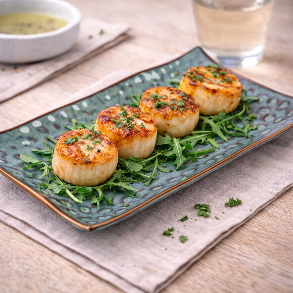 Prato Retangular de Cerâmica com Padrão Orgânico em Verde Jade