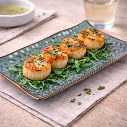 Prato Retangular de Cerâmica com Padrão Orgânico em Verde Jade