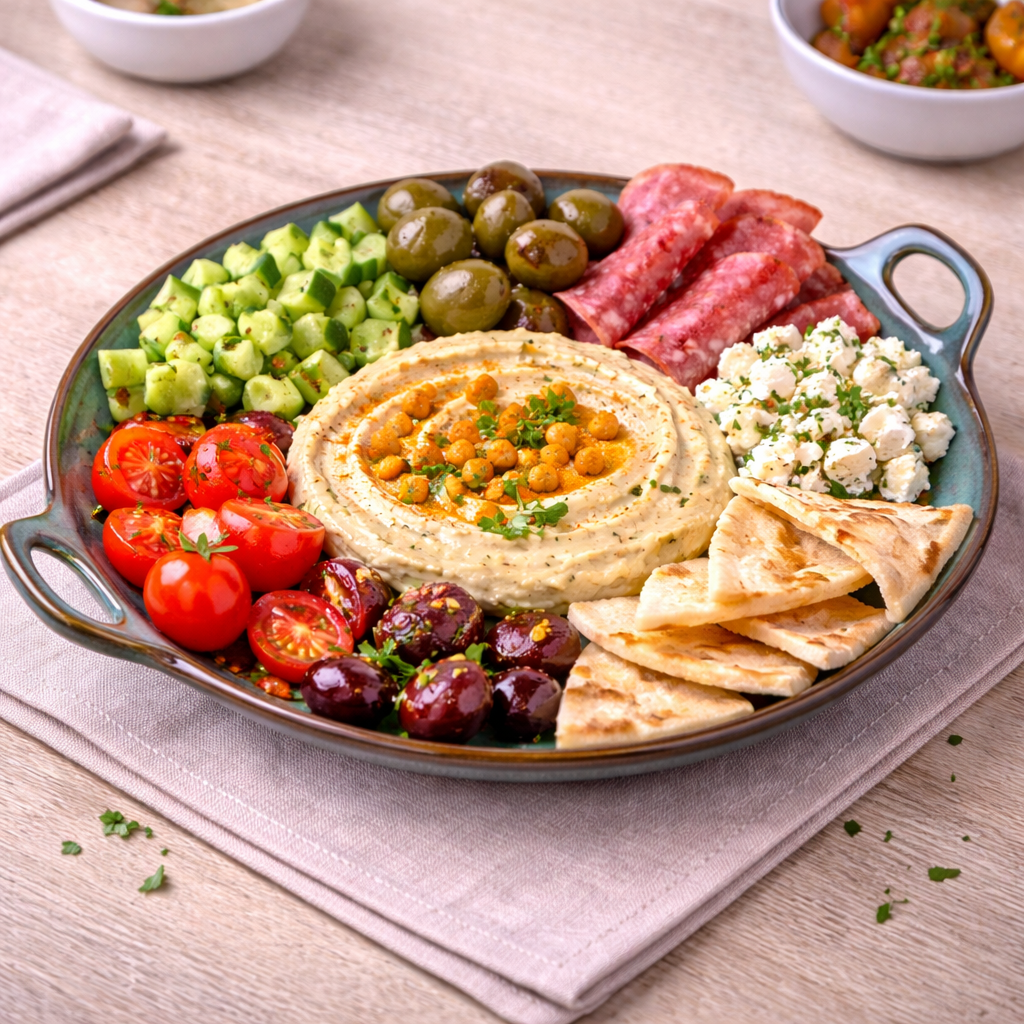 Prato Redondo de Cerâmica com Asas e Bordas Onduladas em Verde Jade 19x19x4,7cm