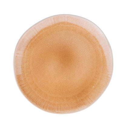 Pratos de Cerâmica - 3 Cores Pastel (Verde Musgo, Cinza Claro, Bege Areia)