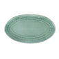 Travessas Ovais de Cerâmica Grandes - 3 Cores Pastel (Verde Musgo, Cinza Claro, Bege Areia)