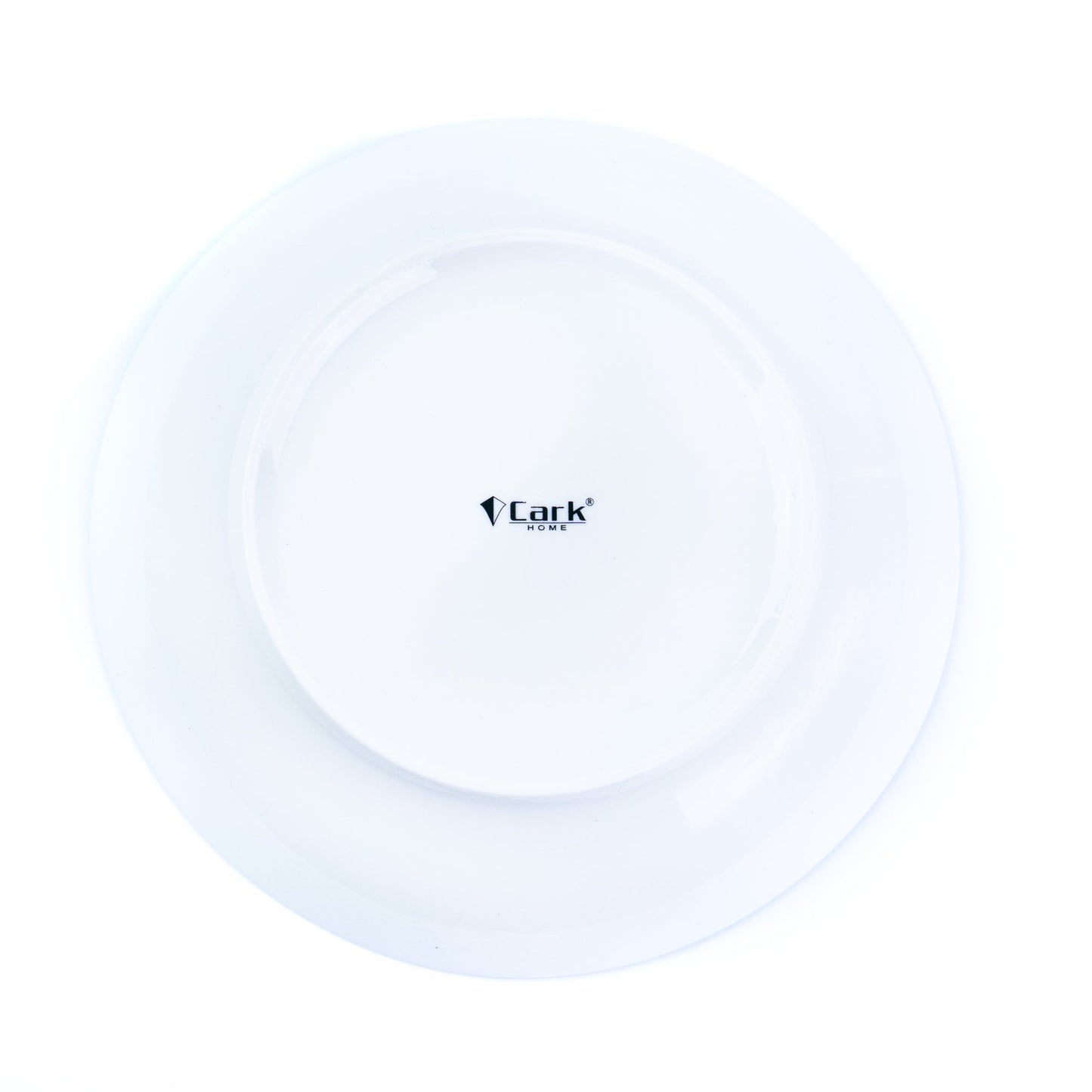 Conjunto de Louça 12 Peças com Padrão Radial - Verde Turquesa (4 Pessoas)