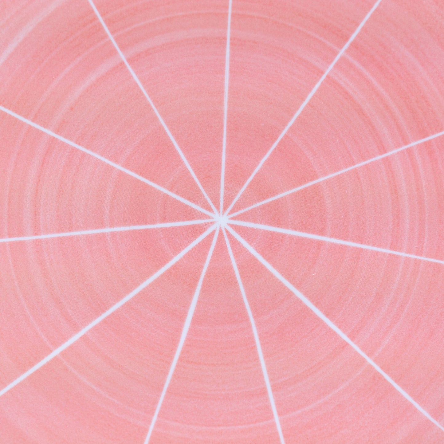 Conjunto de Louça 12 Peças com Padrão Radial - Rosa (4 Pessoas)