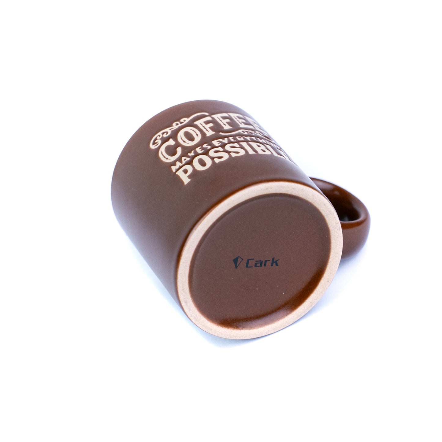 Caneca Pequena de Cerâmica 170cc "Coffee Makes Everything Possible" - 3 Cores