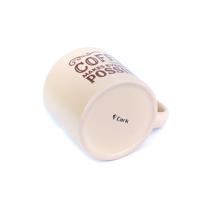 Chávena de Espresso 90cc "Coffee Makes Everything Possible" - 3 Cores