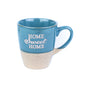 Caneca Pequena de Cerâmica 220cc "Home Sweet Home" - 3 Cores