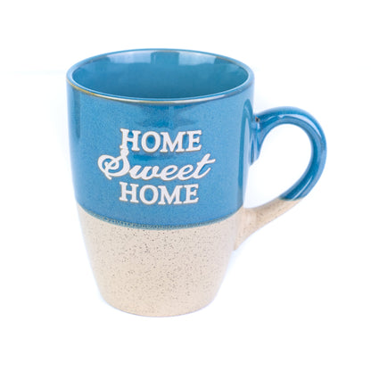 Caneca de Cerâmica 330cc "Home Sweet Home" - 3 Cores Disponíveis