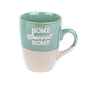 Taza de cerámica de 330 cc "Hogar, dulce hogar" - 3 colores disponibles