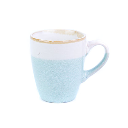 Chávena de Espresso 90cc Bicolor com Acabamento Dourado - 3 Cores