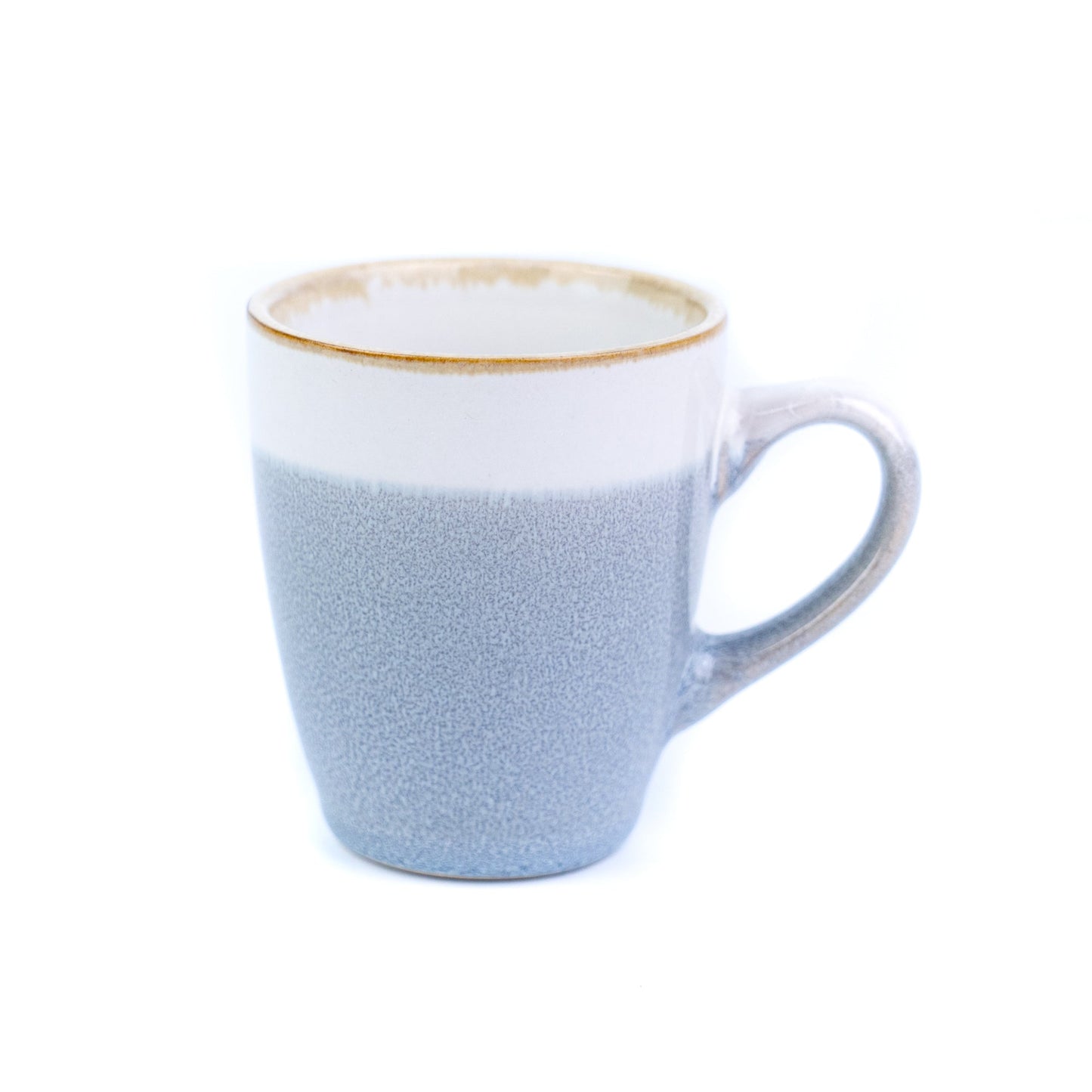 Chávena de Espresso 90cc Bicolor com Acabamento Dourado - 3 Cores