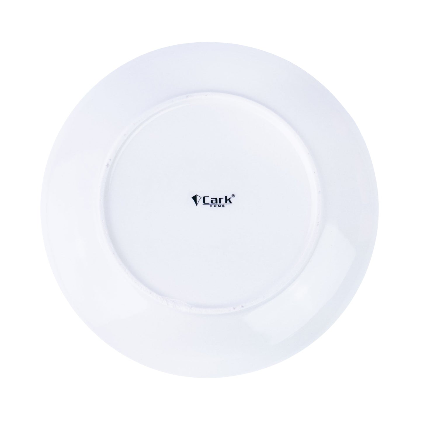 Conjunto de Pequeno-Almoço 6 Peças com Padrão Radial - Branco (2 Pessoas)