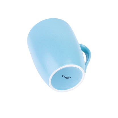 Conjunto de Pequeno-Almoço 6 Peças com Padrão de Linhas - Azul (2 Pessoas)