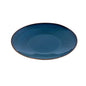 Prato Redondo Médio em Cerâmica - Azul Petróleo 21.5cm