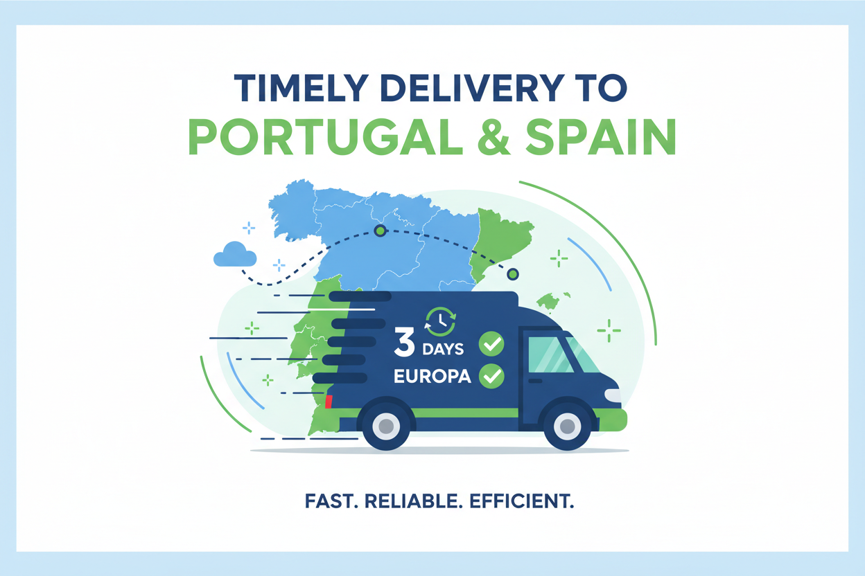 Entrega pontual
Portugal continental e Espanha: entrega em até 3 dias úteis 生产这个图